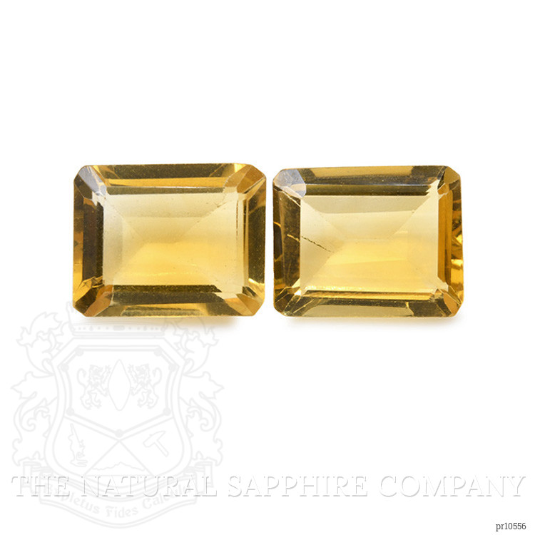 5.26 Ct.Tw. Citrine Pair from Brazil