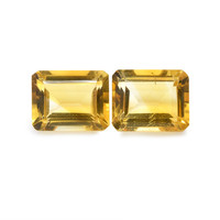 6.29 Ct.Tw.Total Carat Weight Citrine Pair from Brazil Image