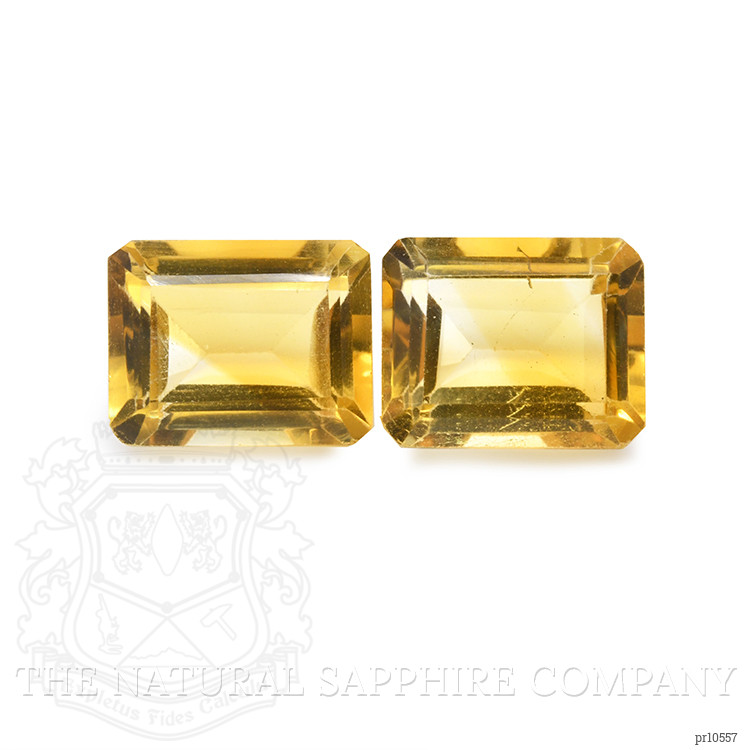 6.29 Ct.Tw. Citrine Pair from Brazil