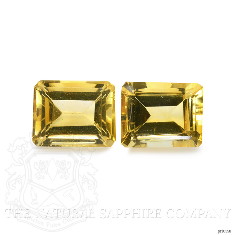 6.88 Ct.Tw. Citrine Pair from Brazil