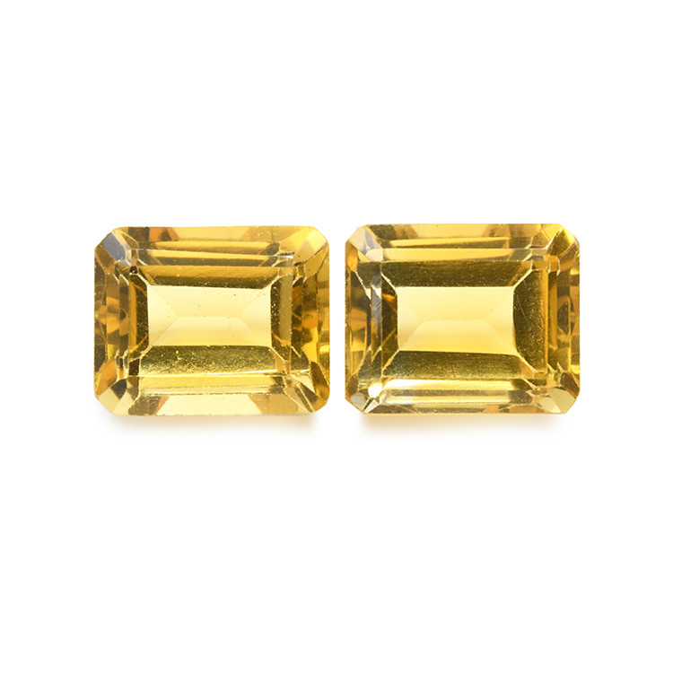 7.83 Ct.Tw. Citrine Pair from Brazil