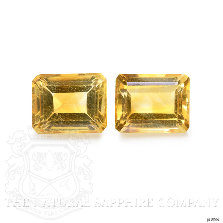 7.09 Ct.Tw. Citrine Pair from Brazil