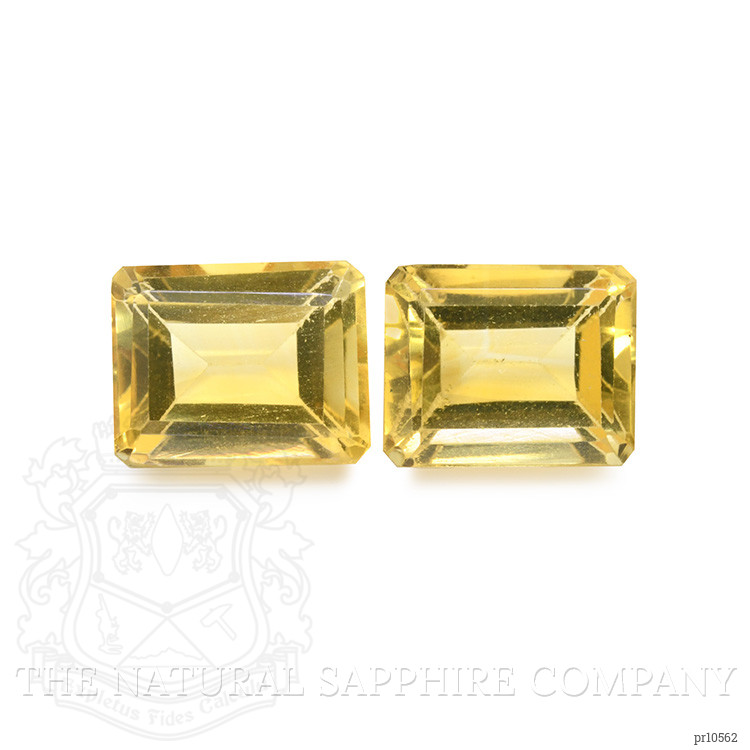 7.11 Ct.Tw. Citrine Pair from Brazil