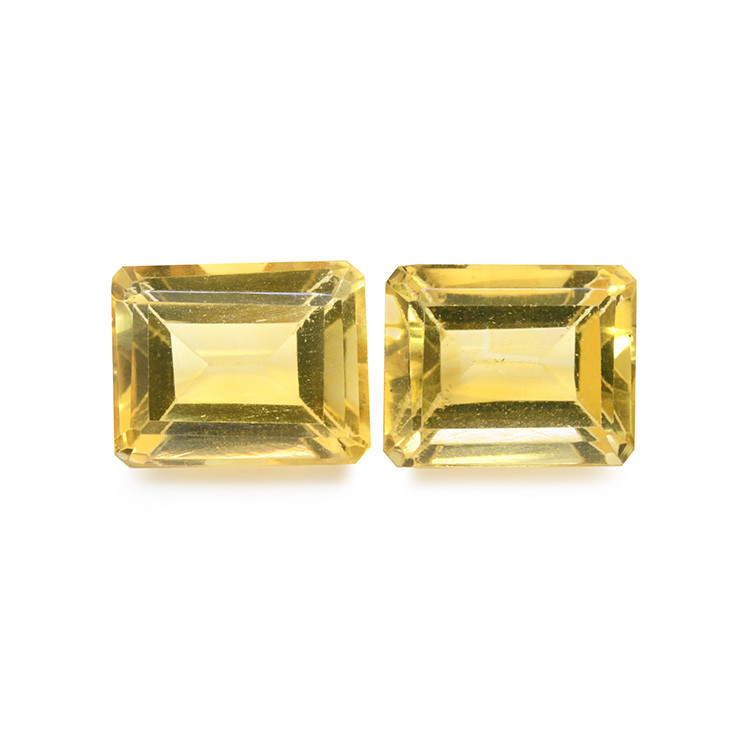 7.11 Ct.Tw. Citrine Pair from Brazil