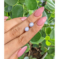 4.31&nbsp;Ct.Tw.Total Carat Weight Grey Star Sapphire Pair from Ceylon (Sri Lanka) Life Style