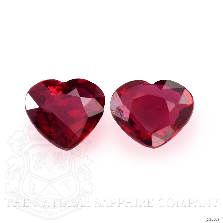 1.94 Ct.Tw. Ruby Pair from Mozambique