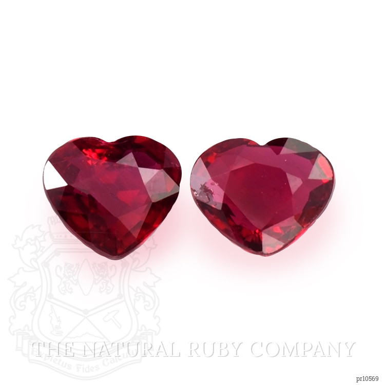 1.94 Ct.Tw. Ruby Pair from Mozambique