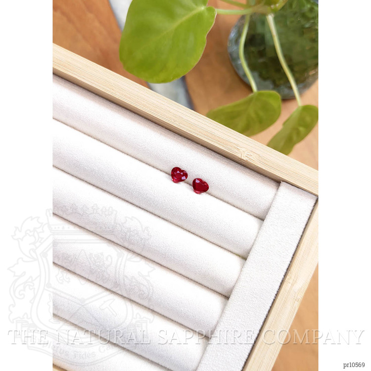 1.94 Ct.Tw. Ruby Pair from Mozambique