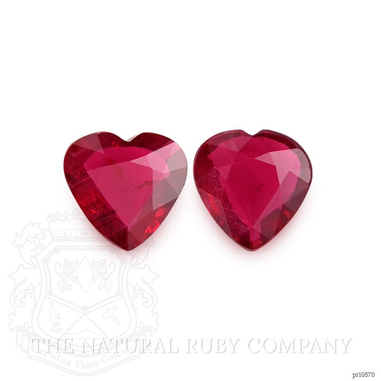 2.05 Ct.Tw. Ruby Pair from Mozambique