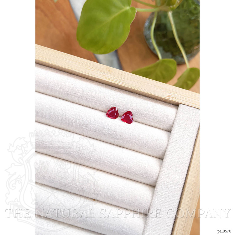 2.05 Ct.Tw. Ruby Pair from Mozambique