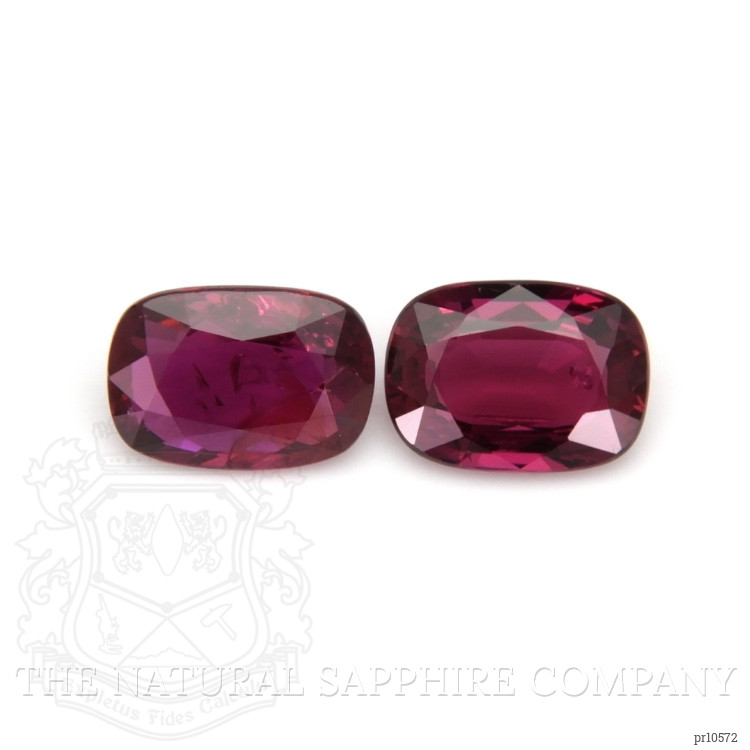 2.14 Ct.Tw. Ruby Pair from Mozambique
