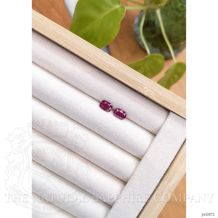 2.14 Ct.Tw. Ruby Pair from Mozambique