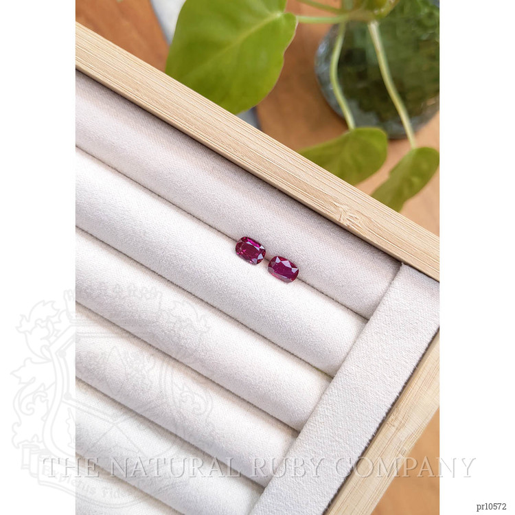 2.14 Ct.Tw. Ruby Pair from Mozambique