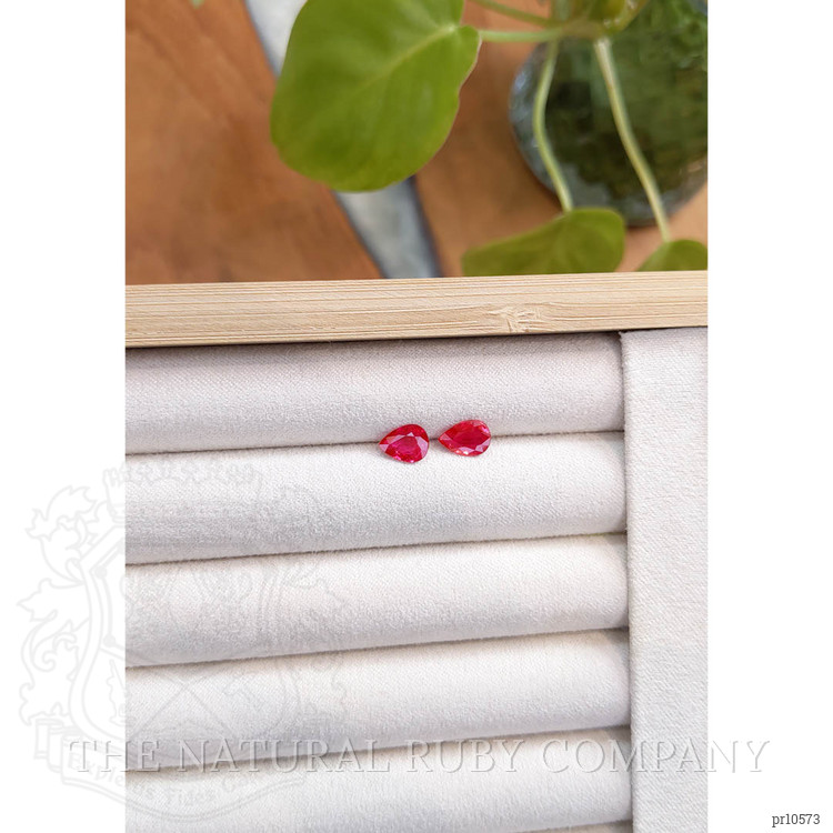 1.97 Ct.Tw. Ruby Pair from Mozambique