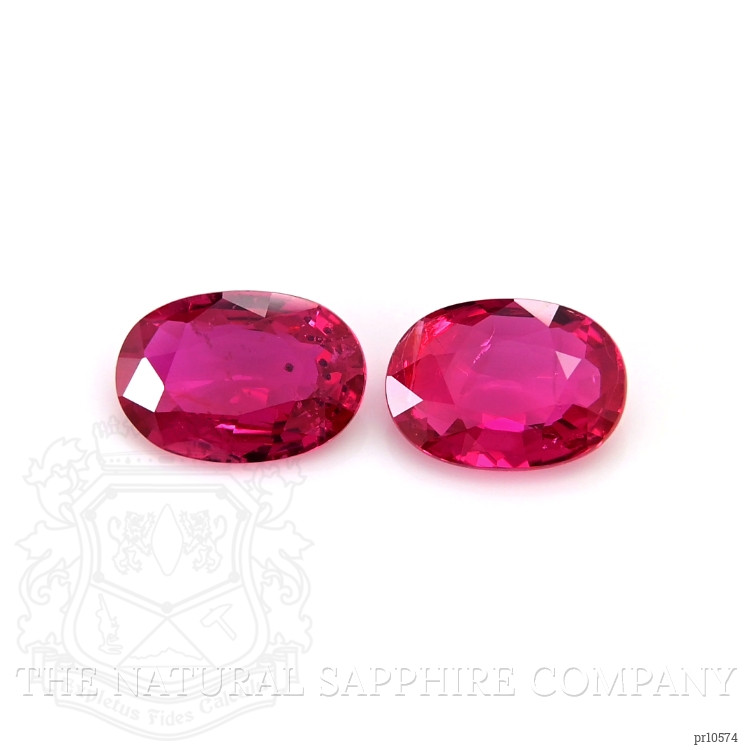 1.85 Ct.Tw. Ruby Pair from Mozambique