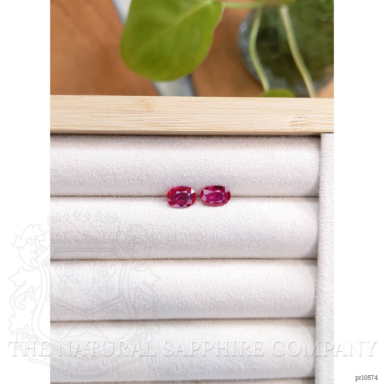 1.85 Ct.Tw. Ruby Pair from Mozambique