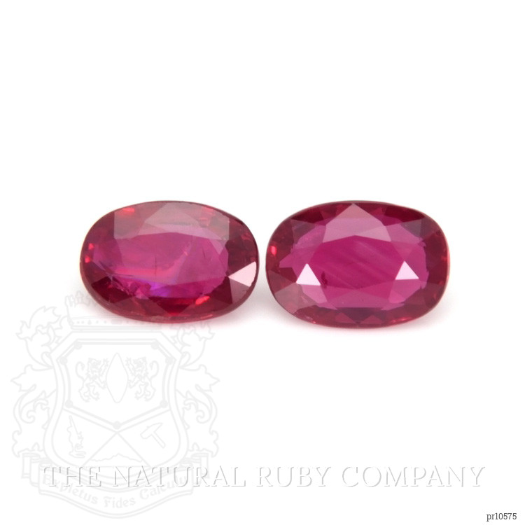 2.29 Ct.Tw. Ruby Pair from Mozambique