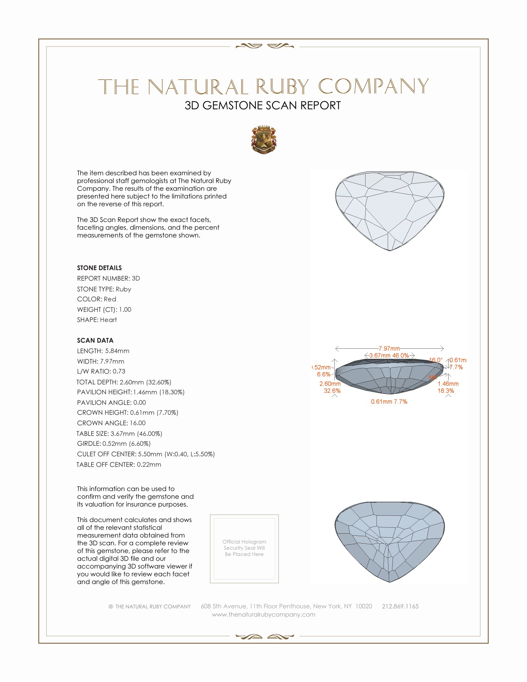 2.05 Ct.Tw. Ruby Pair from Mozambique
