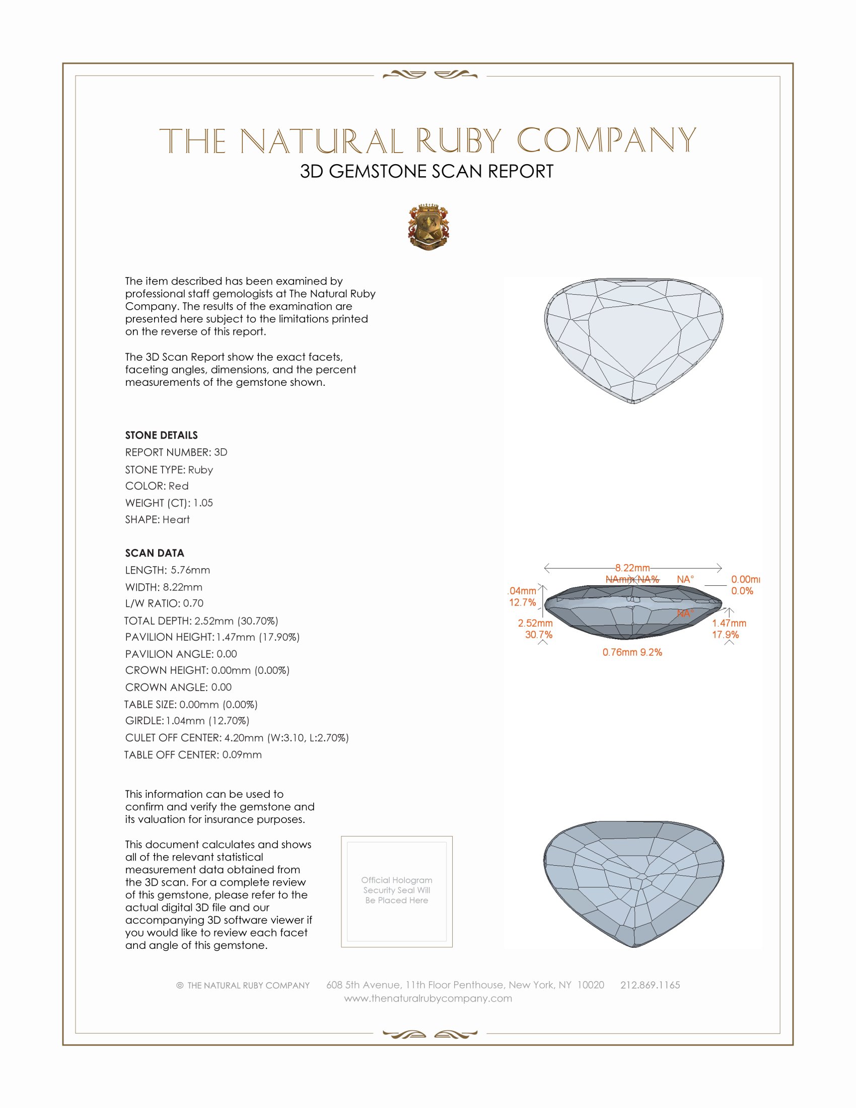 2.05 Ct.Tw. Ruby Pair from Mozambique