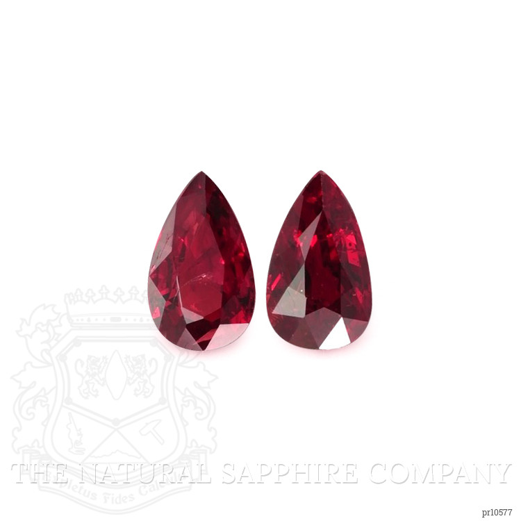 2.25 Ct.Tw. Ruby Pair from Mozambique