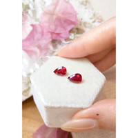 3.49 Ct.Tw.Total Carat Weight Ruby Pair from Mozambique Life Style