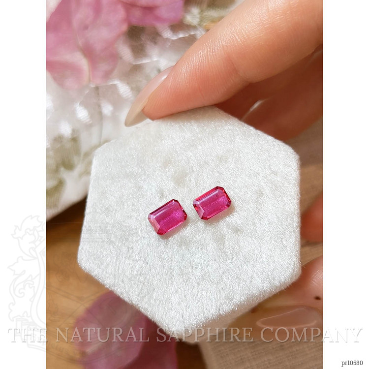 1.79 Ct.Tw. Ruby Pair from Mozambique