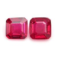 1.87&nbsp;Ct.Tw.Total Carat Weight Ruby Pair from Mozambique Video