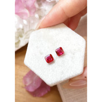 1.87&nbsp;Ct.Tw.Total Carat Weight Ruby Pair from Mozambique Life Style