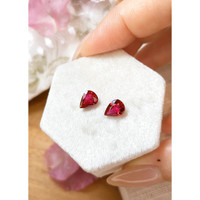 2.52 Ct.Tw.Total Carat Weight Ruby Pair from Mozambique Life Style