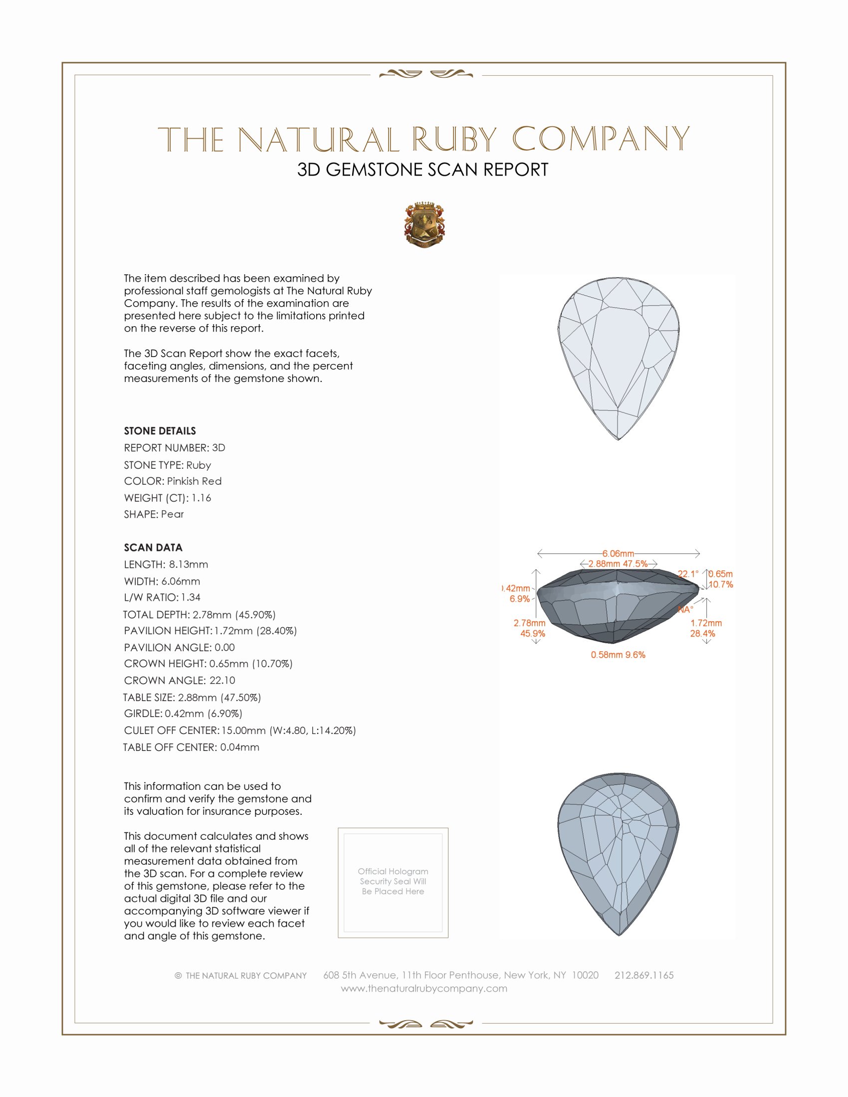 2.26 Ct.Tw. Ruby Pair from Mozambique