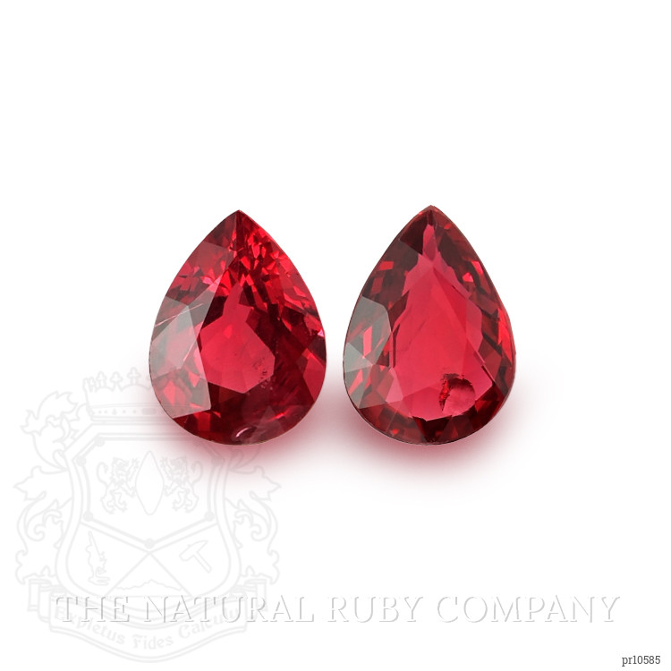 2.13 Ct.Tw. Ruby Pair from Mozambique