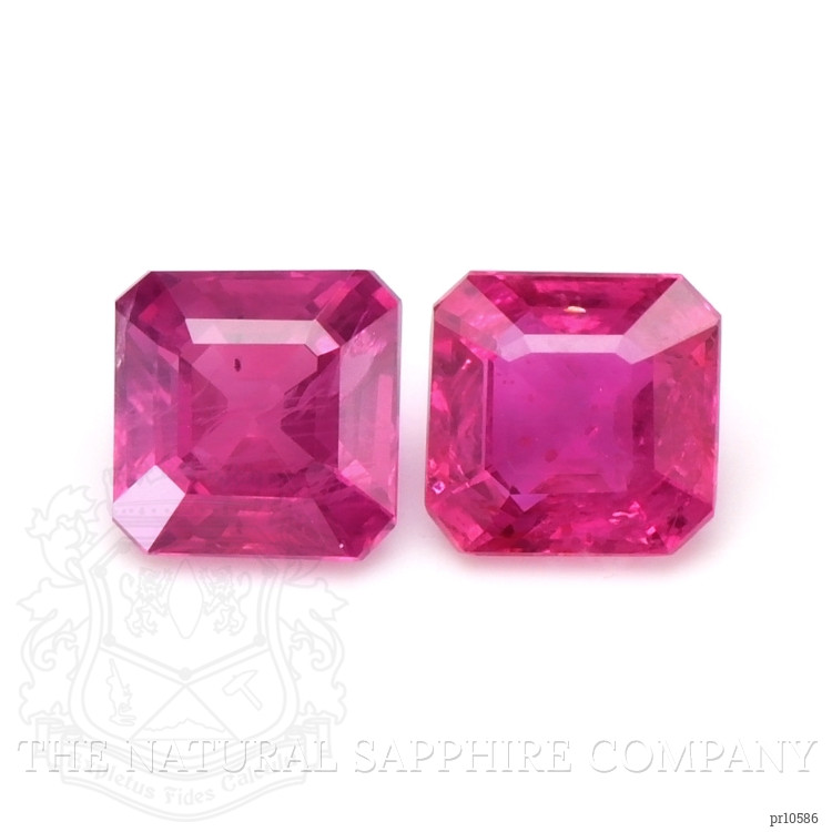 2.22 Ct.Tw. Ruby Pair from Mozambique