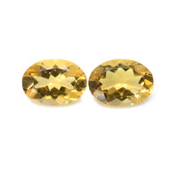9.26 Ct.Tw.Total Carat Weight Citrine Pair from Brazil Image
