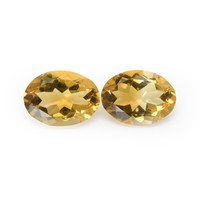 9.80 Ct.Tw.Total Carat Weight Citrine Pair from Brazil Image