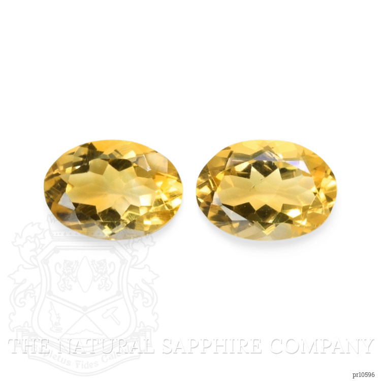 10.17 Ct.Tw. Citrine Pair from Brazil
