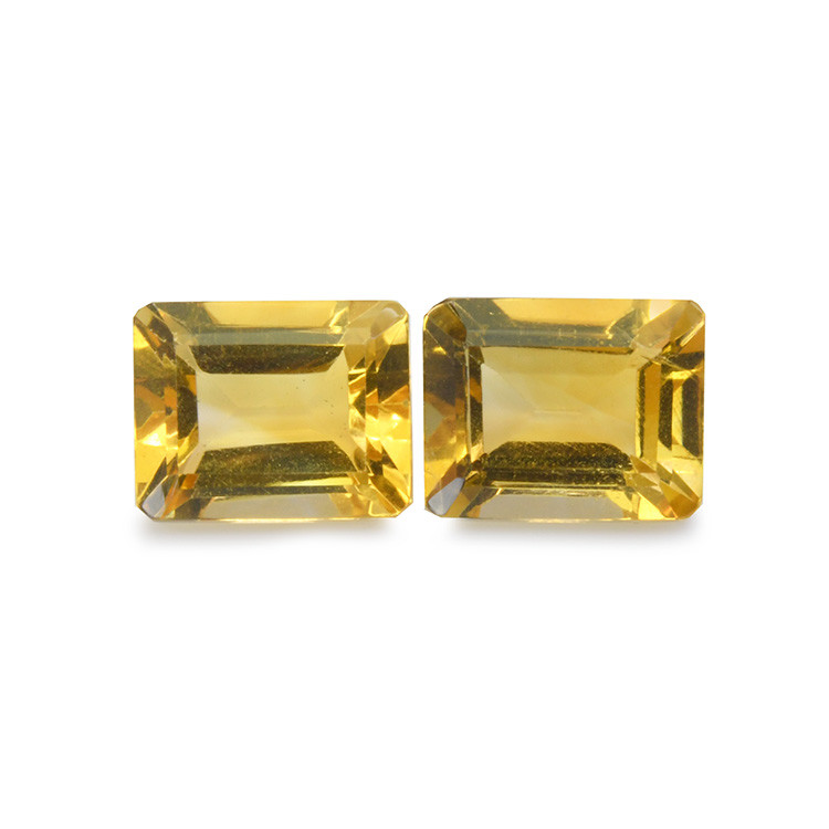 4.39 Ct.Tw. Citrine Pair from Brazil