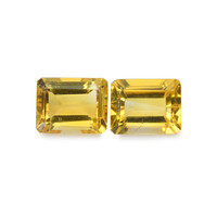 4.96 Ct.Tw.Total Carat Weight Citrine Pair from Brazil Image
