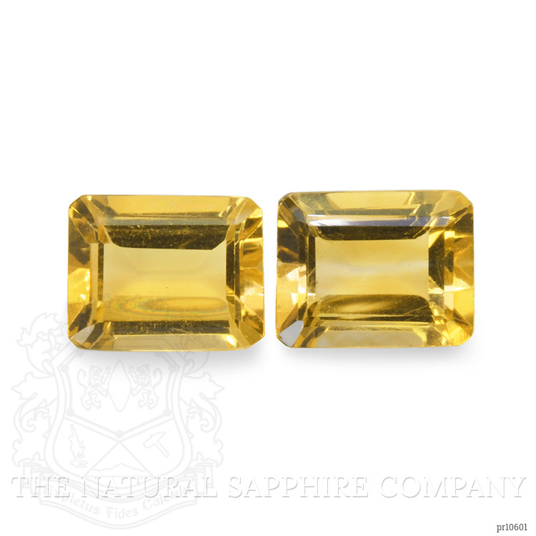 4.11 Ct.Tw. Citrine Pair from Brazil