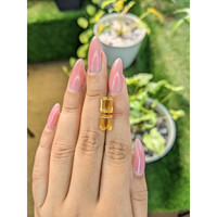 4.11 Ct.Tw.Total Carat Weight Citrine Pair from Brazil Life Style