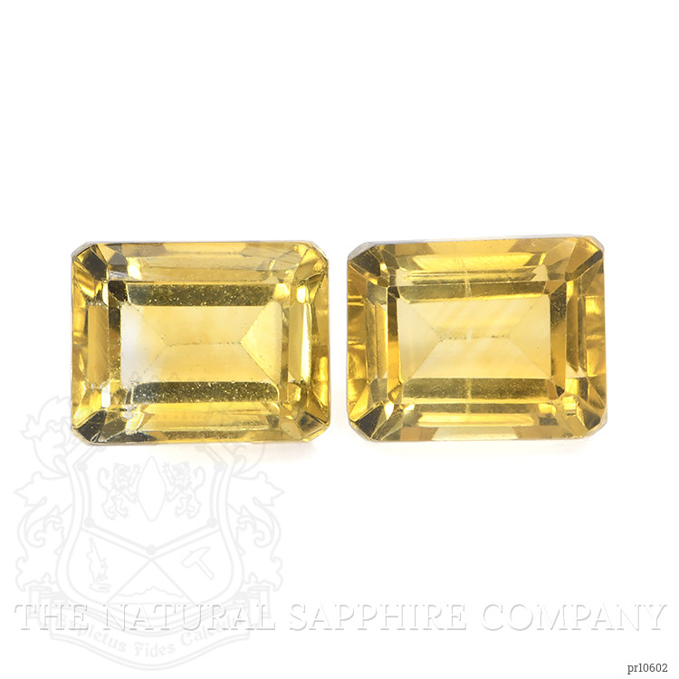 5.09 Ct.Tw. Citrine Pair from Brazil
