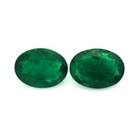 9.47 Ct.Tw.Total Carat Weight Emerald Pair from Colombia Video