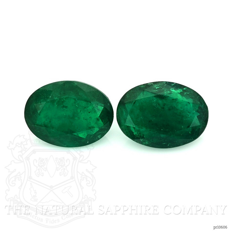 9.47 Ct.Tw. Emerald Pair from Colombia