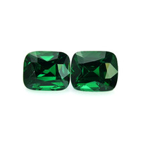 2.11 Ct.Tw.Total Carat Weight Tsavorite Garnet Pair from Tanzania Video