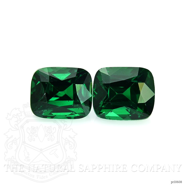 2.11 Ct.Tw. Tsavorite Garnet Pair from Tanzania