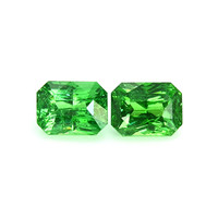 3.10 Ct.Tw.Total Carat Weight Tsavorite Garnet Pair from Tanzania Video