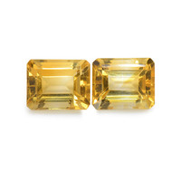 5.96 Ct.Tw.Total Carat Weight Citrine Pair from Brazil Image