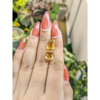 5.96 Ct.Tw.Total Carat Weight Citrine Pair from Brazil Life Style