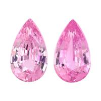 4.14 Ct.Tw.Total Carat Weight Pink Sapphire Pair from Madagascar Video