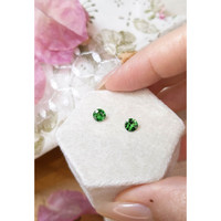 0.94 Ct.Tw.Total Carat Weight Tsavorite Garnet Pair from Tanzania Life Style
