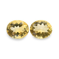 7.61 Ct.Tw.Total Carat Weight Citrine Pair from Brazil Image